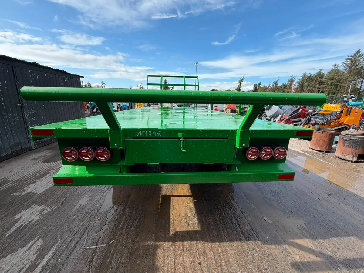 19 Ft Double Axle Bale Trailer - Image 3