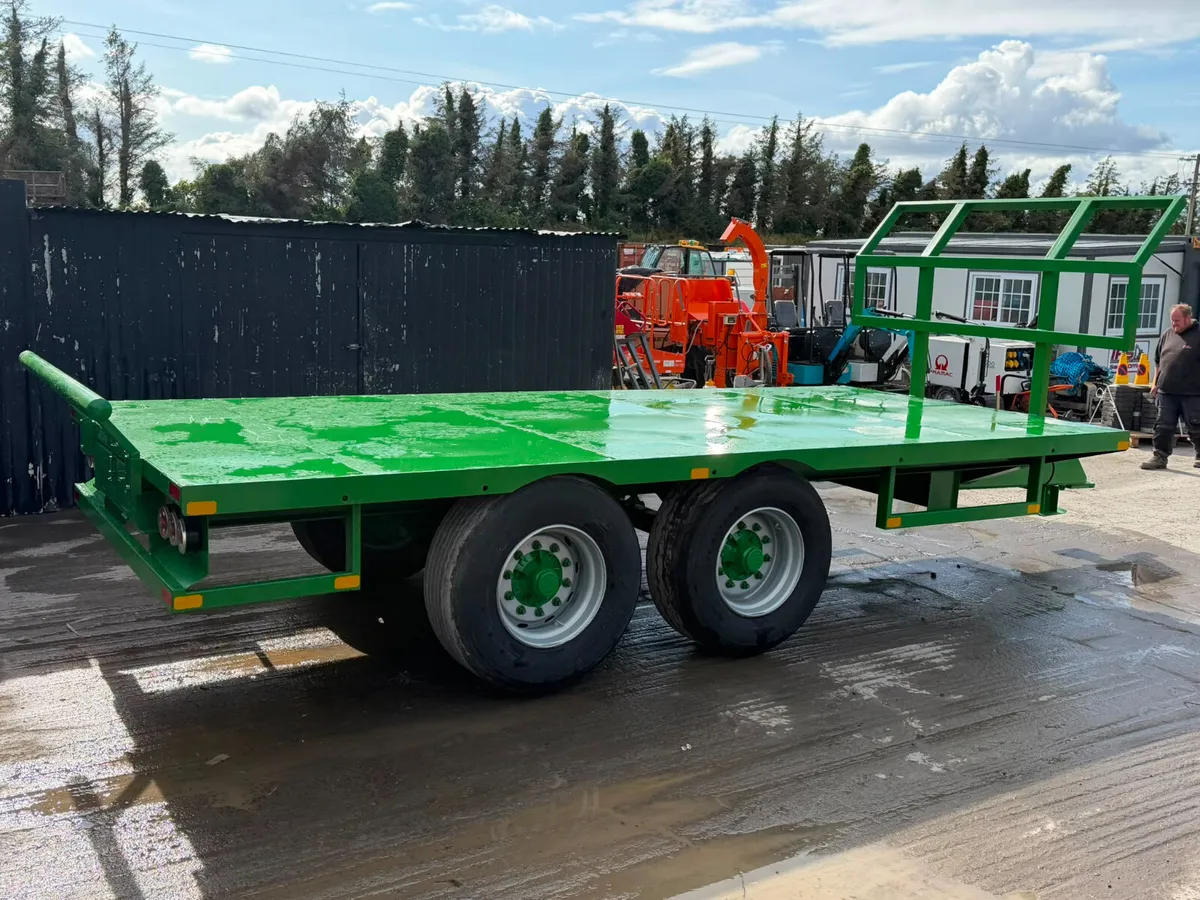 19 Ft Double Axle Bale Trailer - Image 4