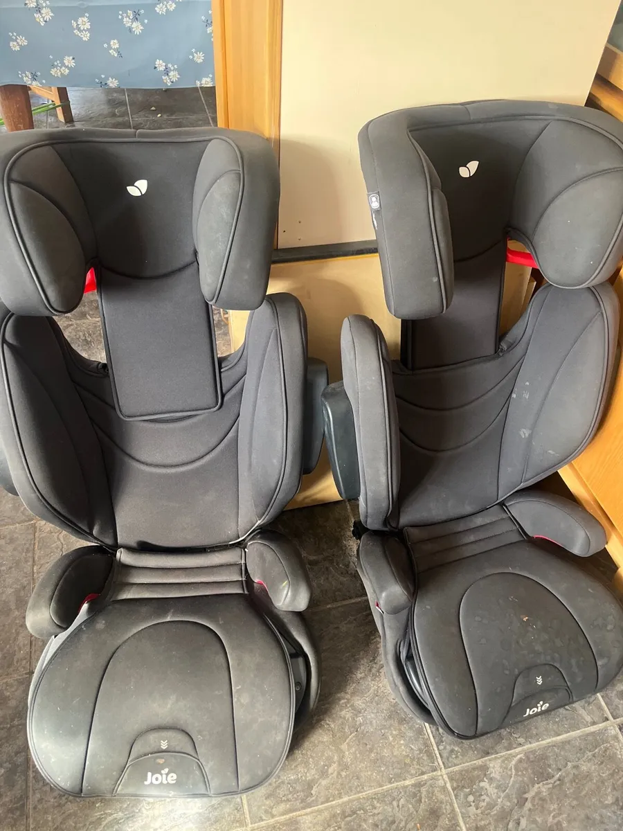 4 high back booster car seats for sale
