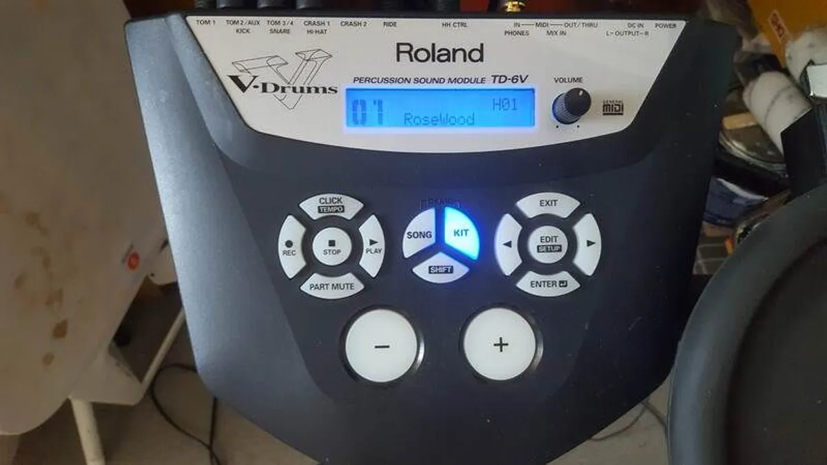 Roland TD-6 V-Drums Electronic Drum Kit - Image 2