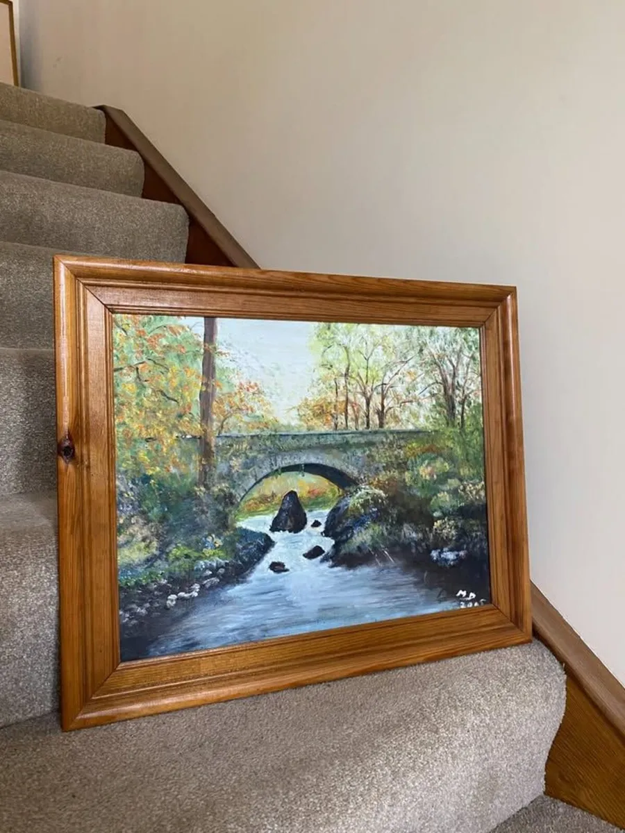 The late Maggie Dobbs, Enniscorthy, Oil on canvas - Image 1