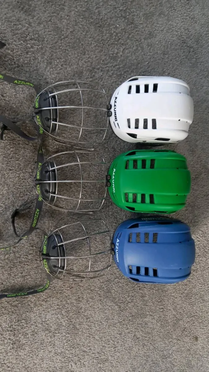 Azzurri Hurling Helmet - Image 1