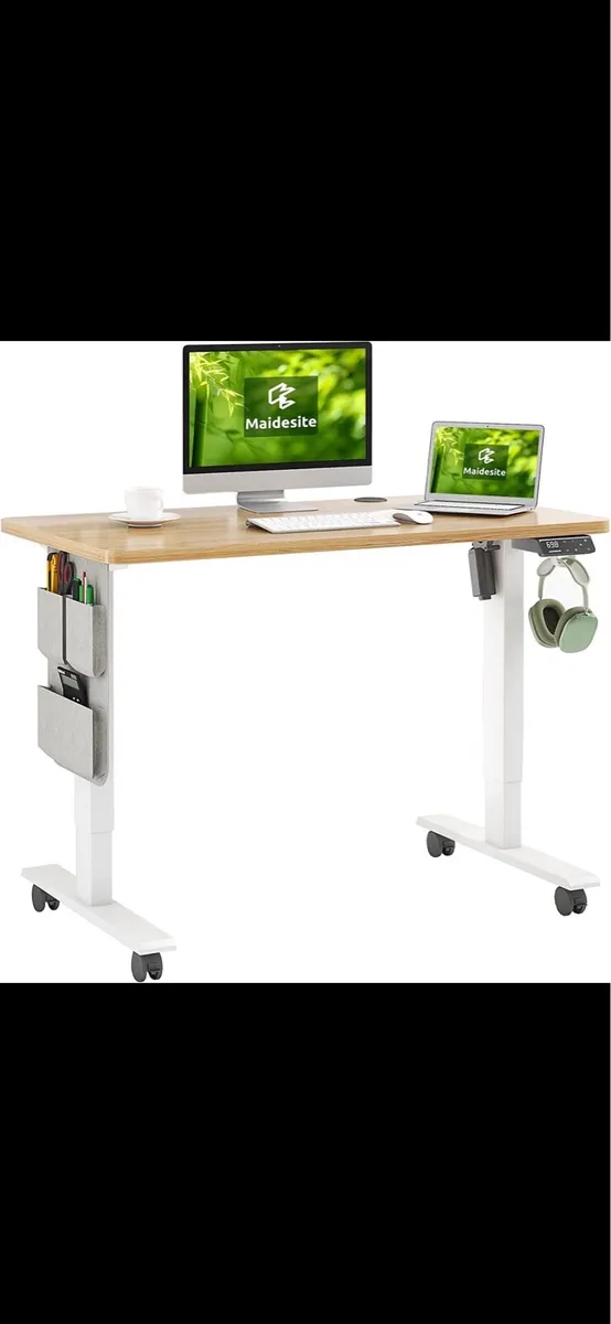 MAIDeSITe Electric Height-Adjustable Standing Desk - Image 2