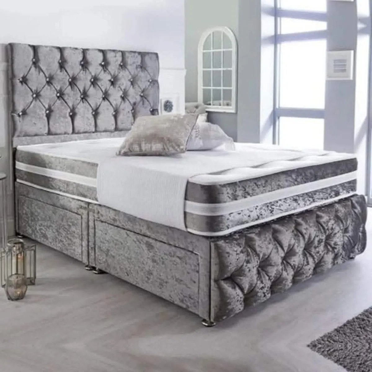 Classic Divan Double & King Size Bed Frames - Image 1
