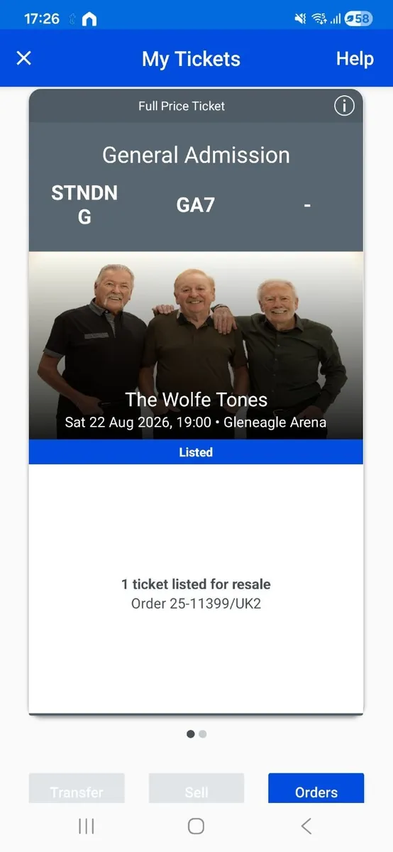 Music ticket's