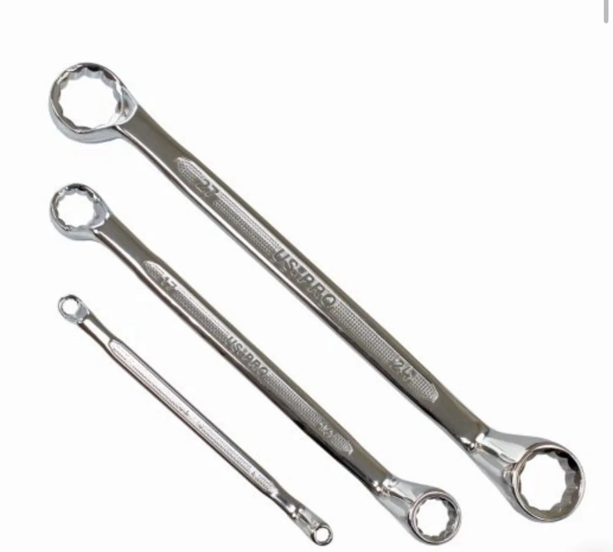 Brand New 12Pcs Double Offset Ring Spanner Set - Image 3