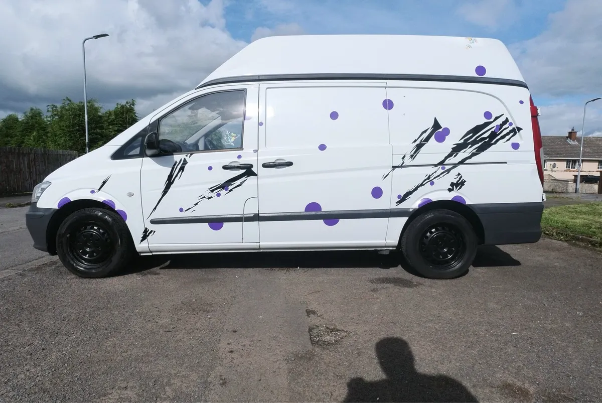 2013 Mercedes Vito lwb high roof camper - Image 1