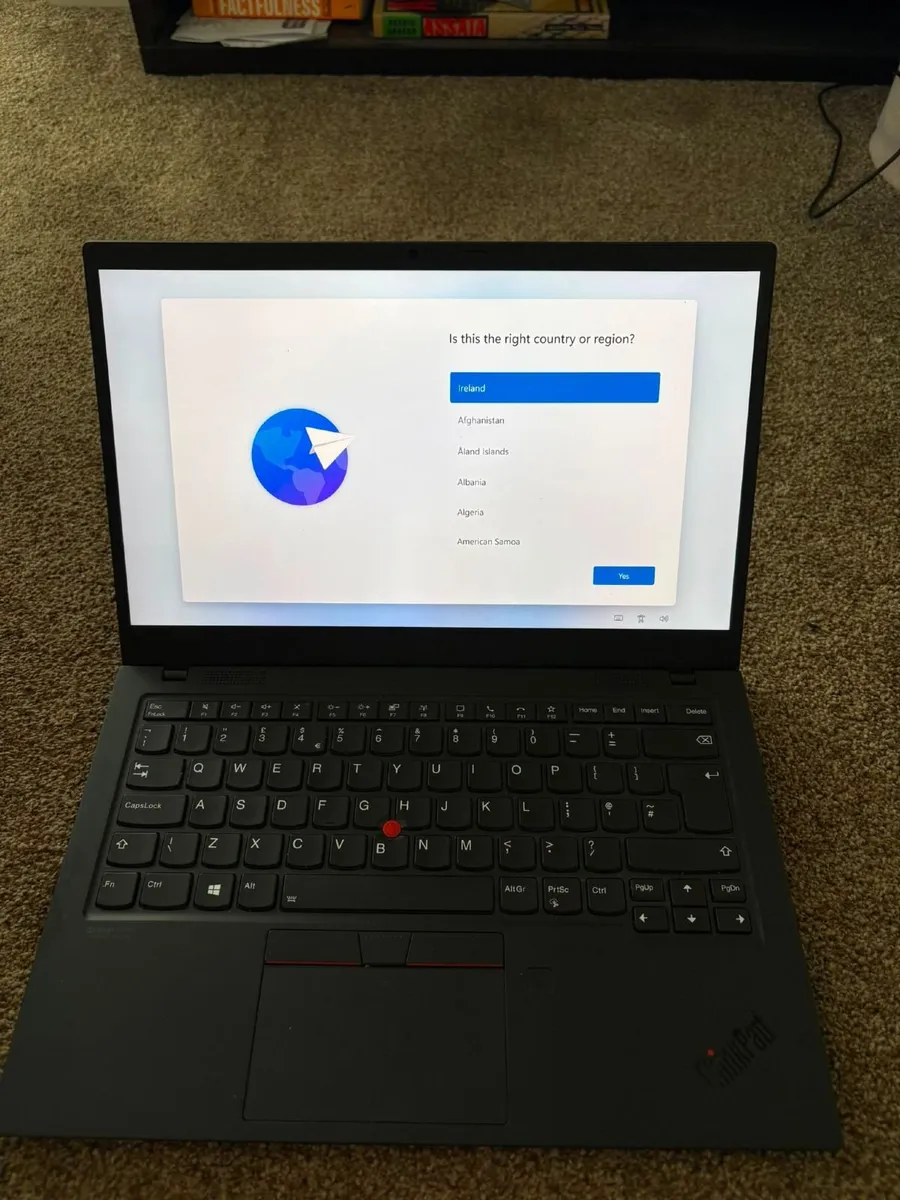 Lenovo ThinkPad X1 Carbon Gen 8 – Excellent Condit - Image 1