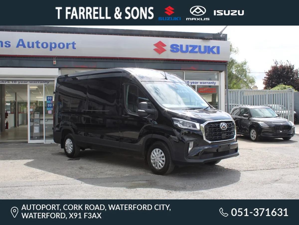 Maxus DELIVER 9 D9 2.0 Lux Black + 5 Year Warranty - Image 1