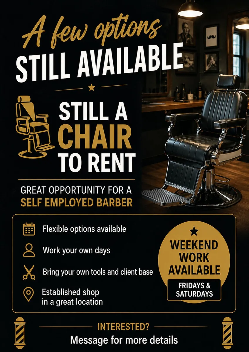 Barbers wanted