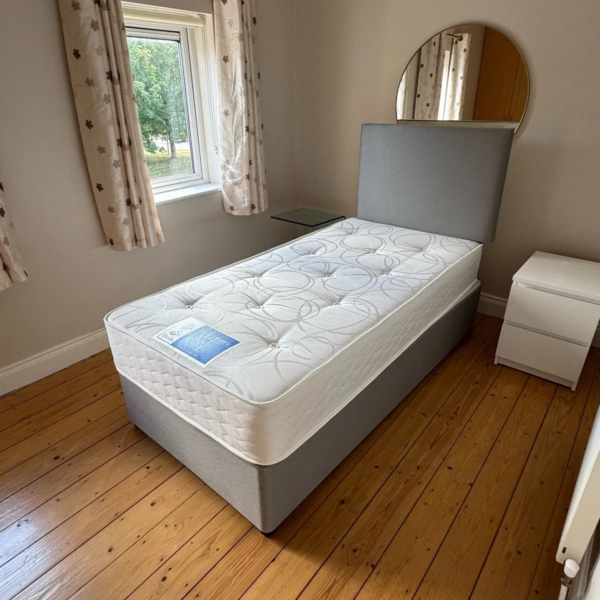 Single Bed and Mattress - Image 1