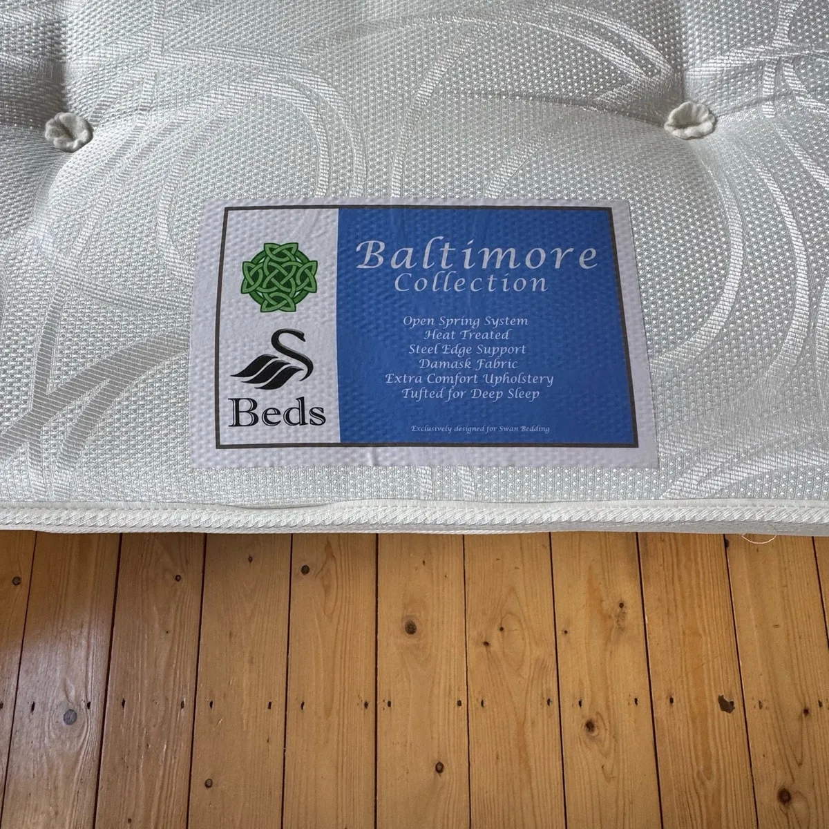 Single Bed and Mattress - Image 2