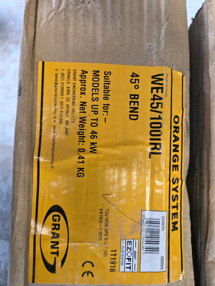 grant vortex boiler flue parts and plume kit, blue - Image 3