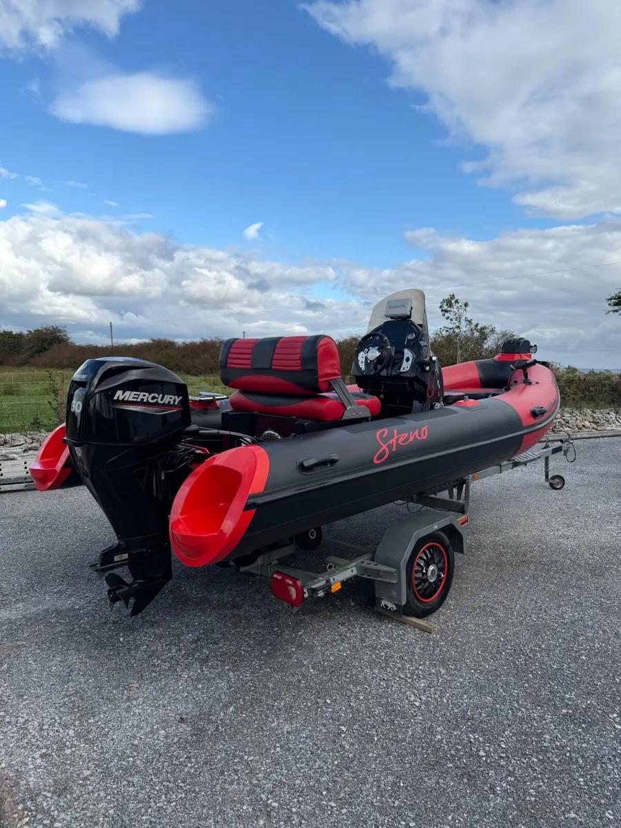 Steno Rib Boat + Mercury Engine 60hp - Image 2