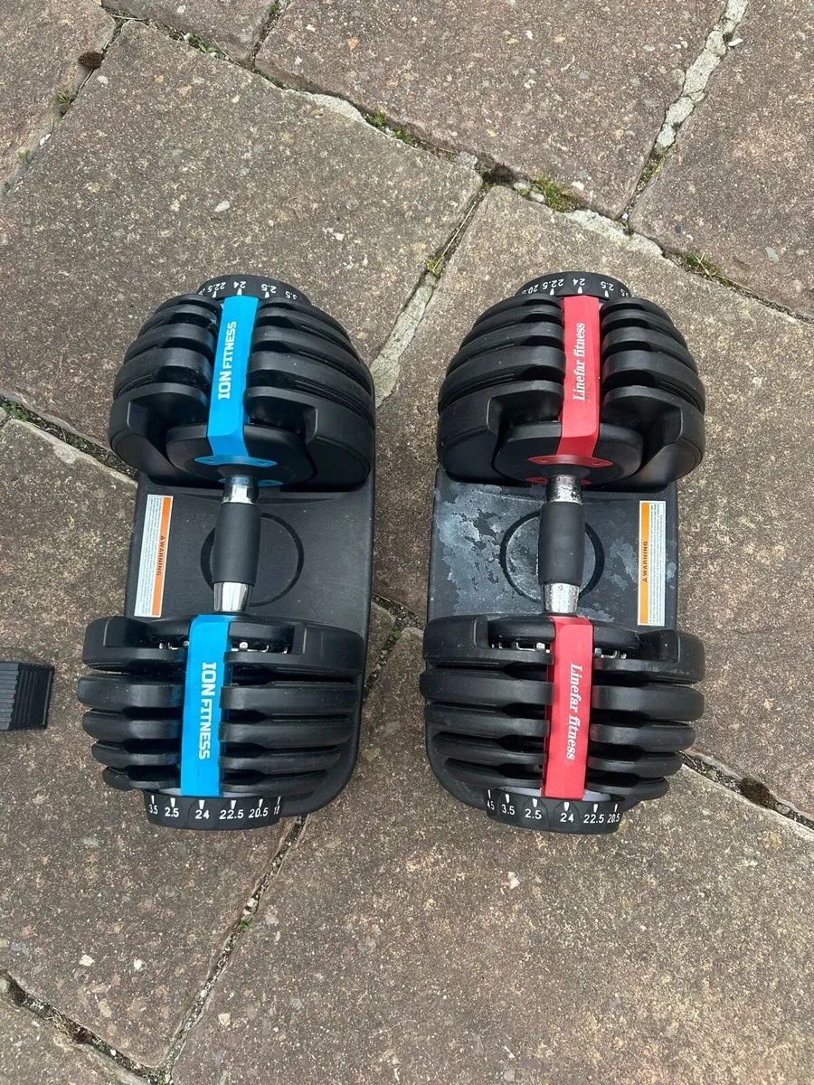 Adjustable Dumbells & Bench - Cork City - Image 2