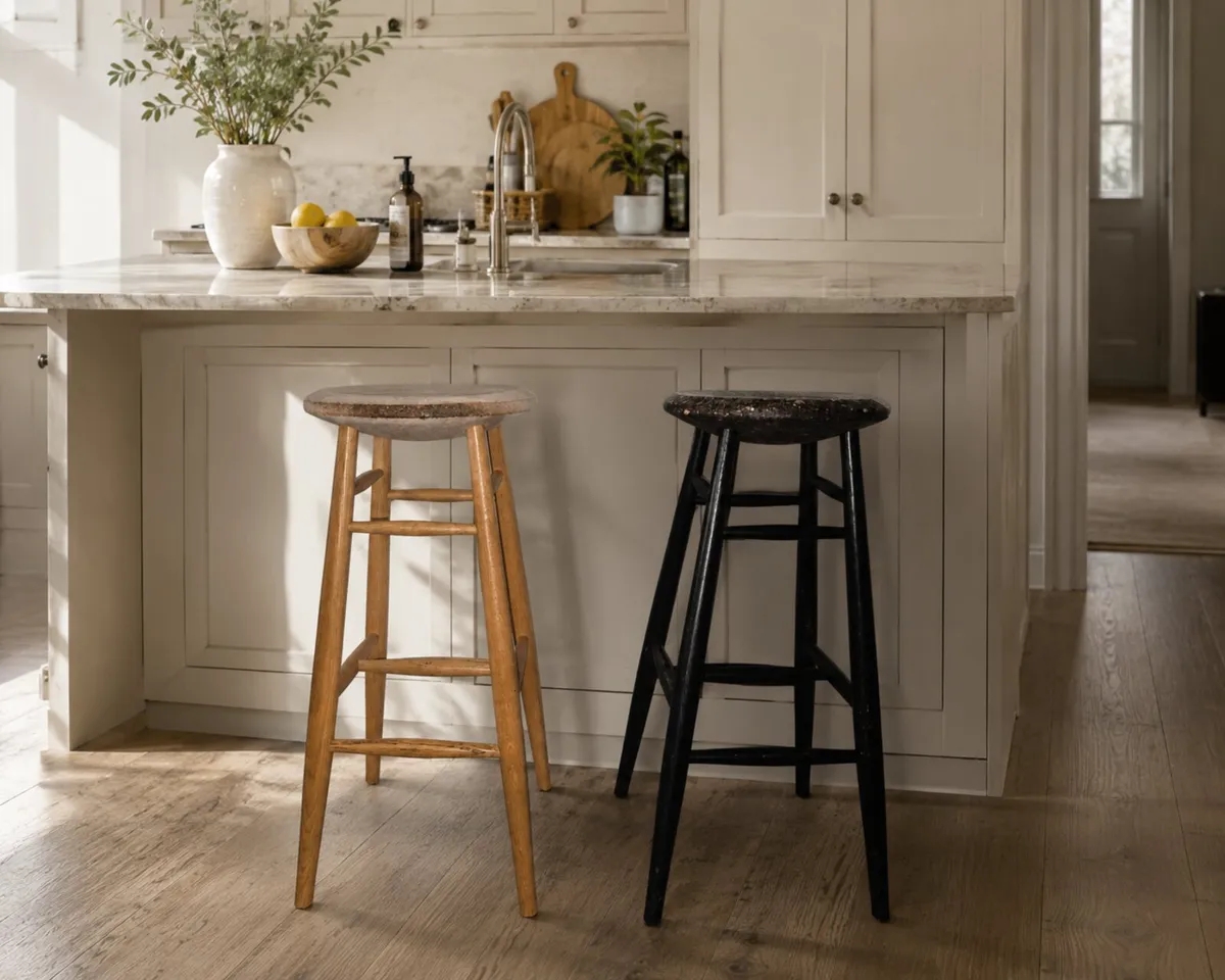 2  Drifted bar stool by Lars Beller fjetland - Image 1