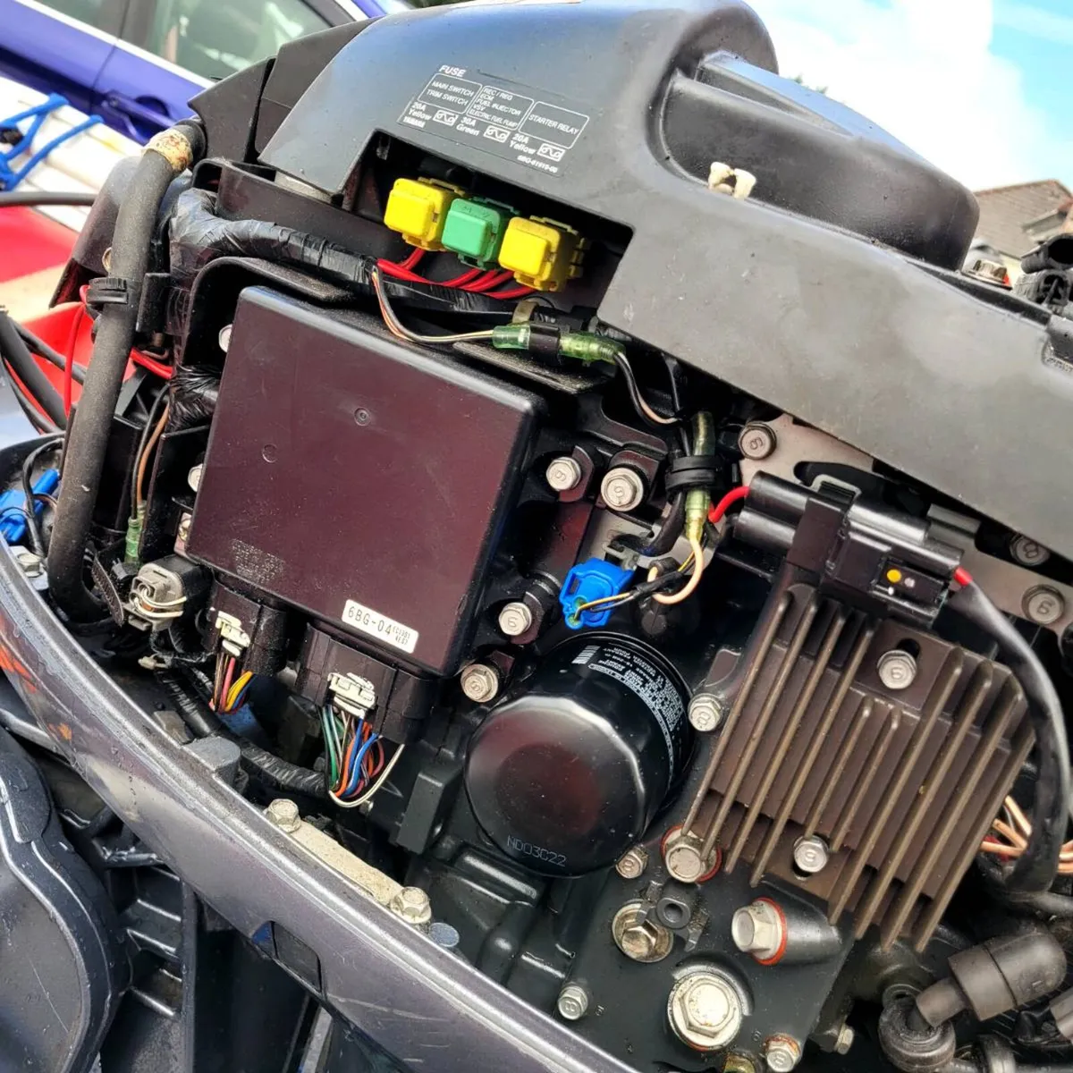 2014 yamaha 40hp 4 stroke long shaft - Image 4