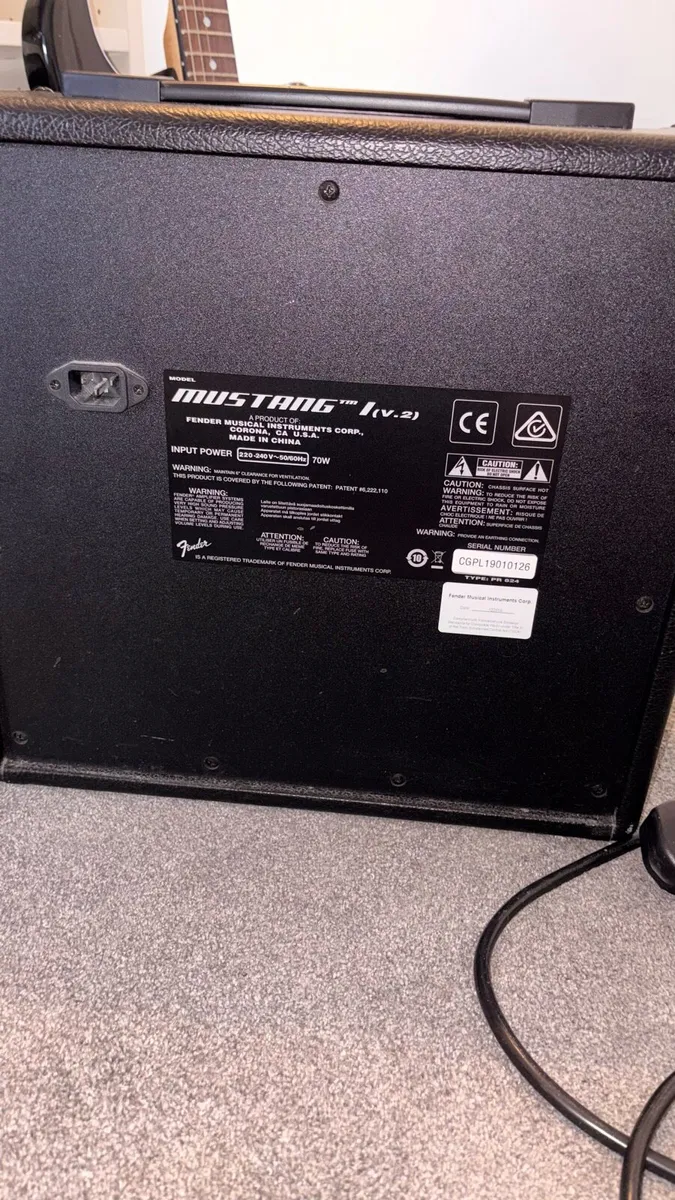 Fender Mustang I V.2 20W Guitar Amp - Image 4