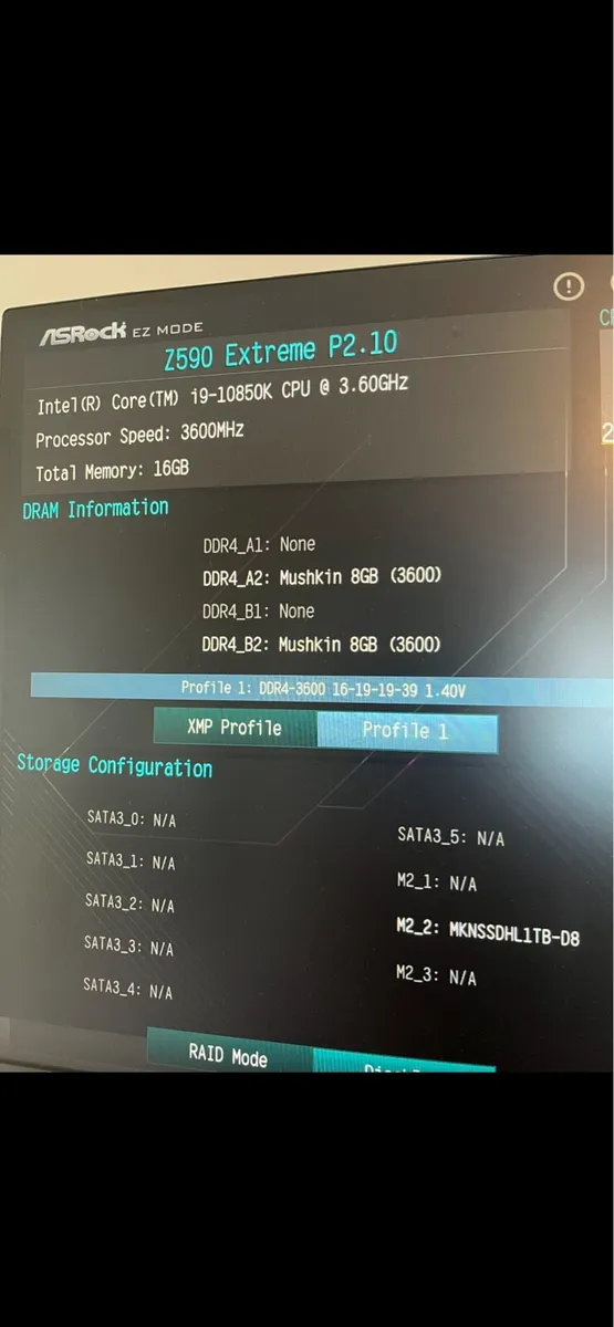 16GB DDR4 3600Mhz CL16 RAM - Image 2