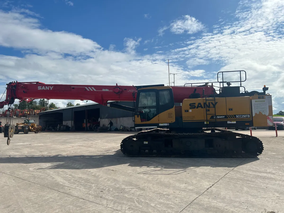 Sany SCC250TB 25 Ton Telescopic Crawler Crane - Image 3