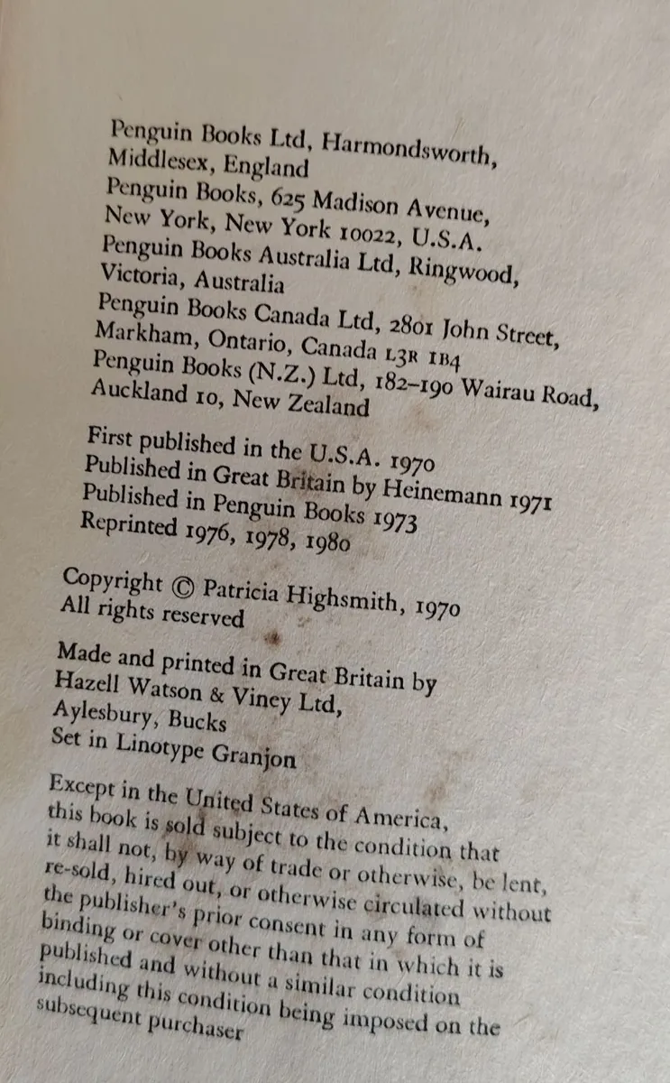 Patricia Highsmith - Tom Ripley Vintage 3 Books - Image 4