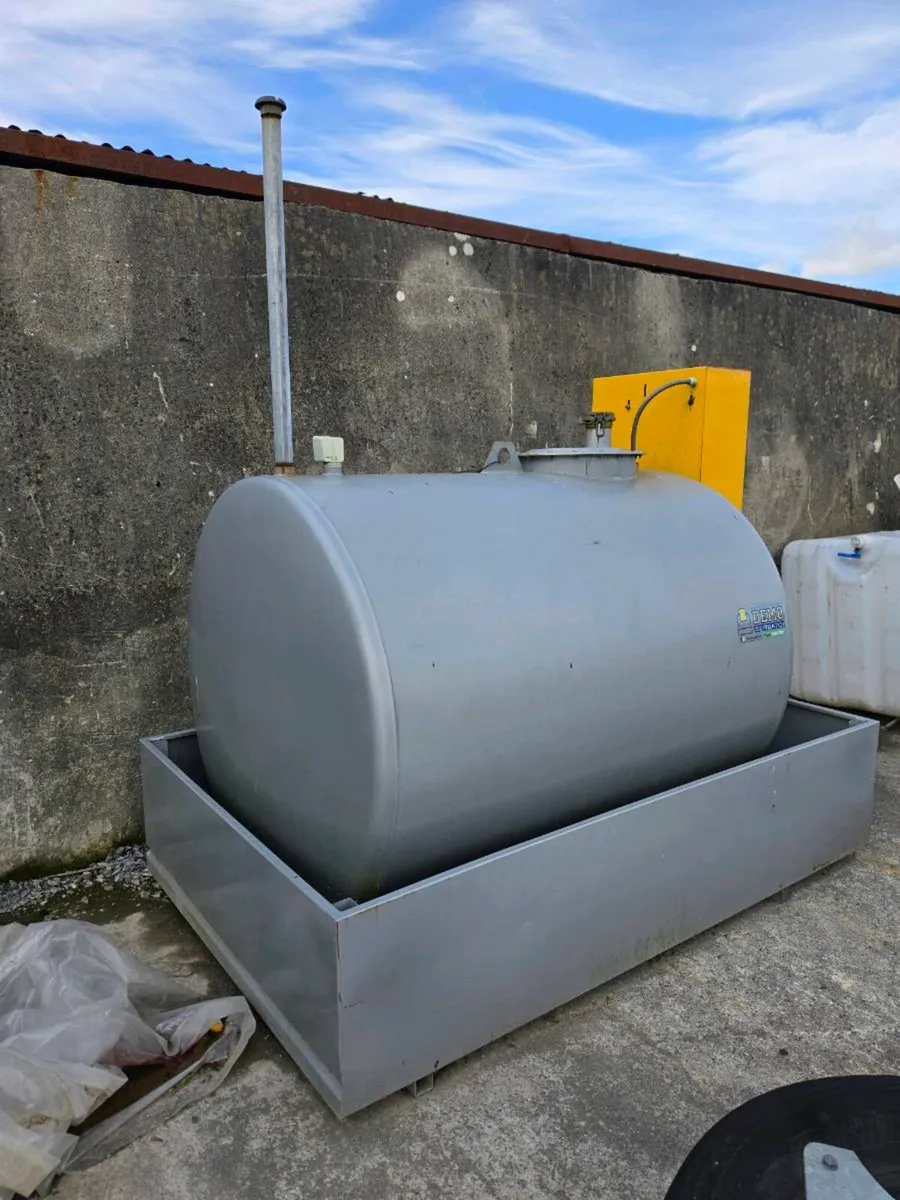 Steel bunded Diesel tank with Pump - Image 2