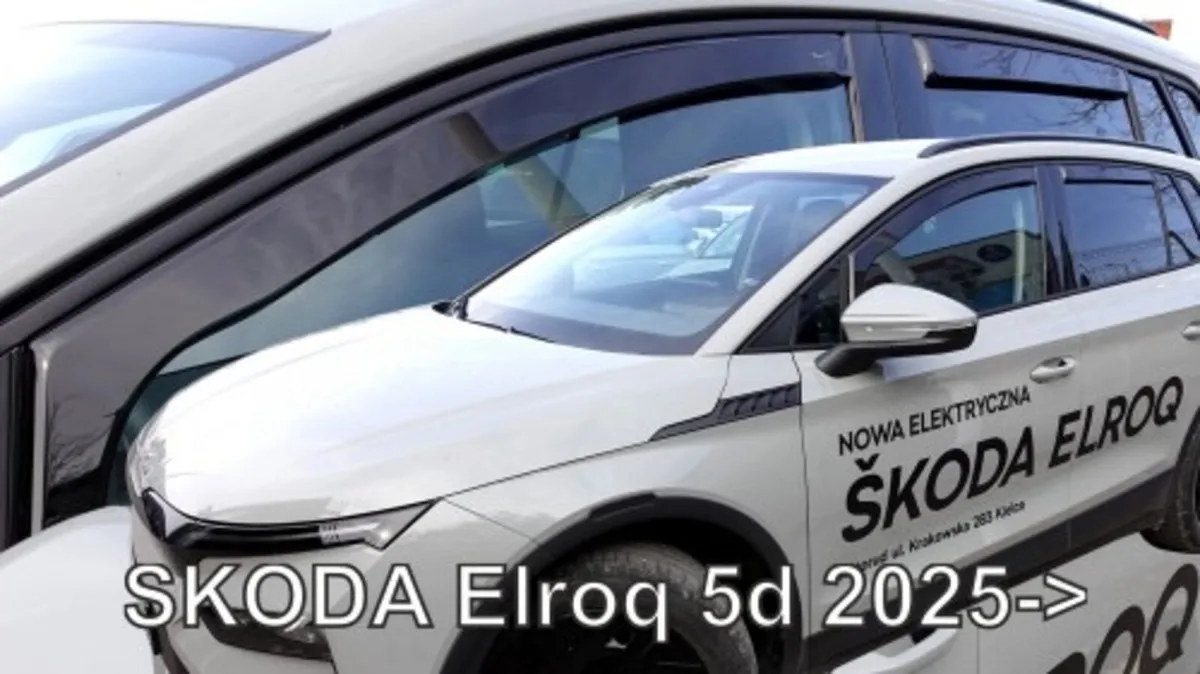 Skoda Elroq 5 Door 2025- 4 Piece Wind Deflectors - Image 1