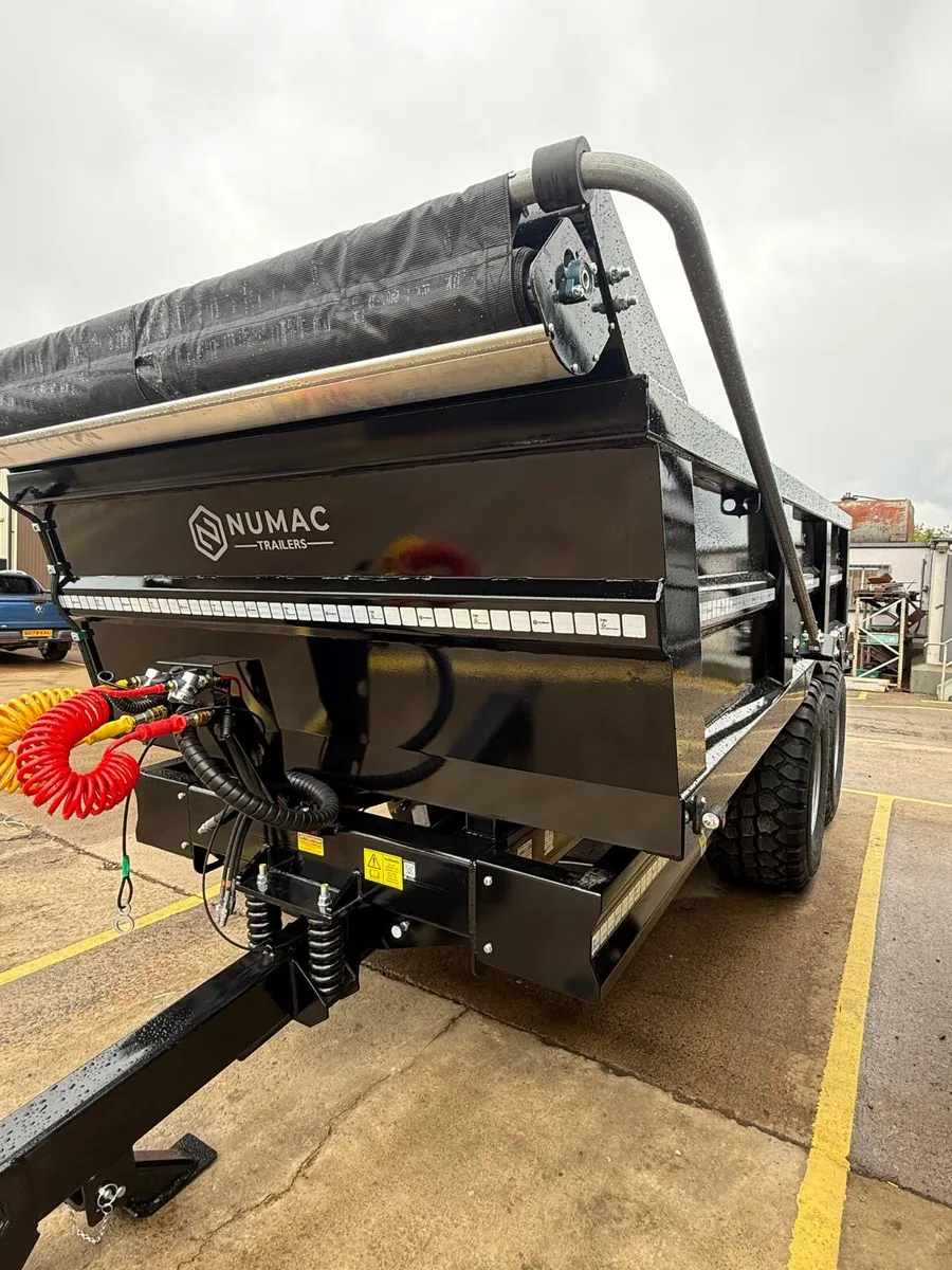 *IN STOCK*  Numac 20ton dump trailer with cover - Image 3