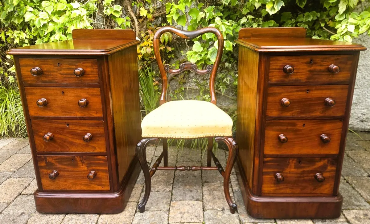 Pair of Victorian Lockers- Circa 1860 - Image 2