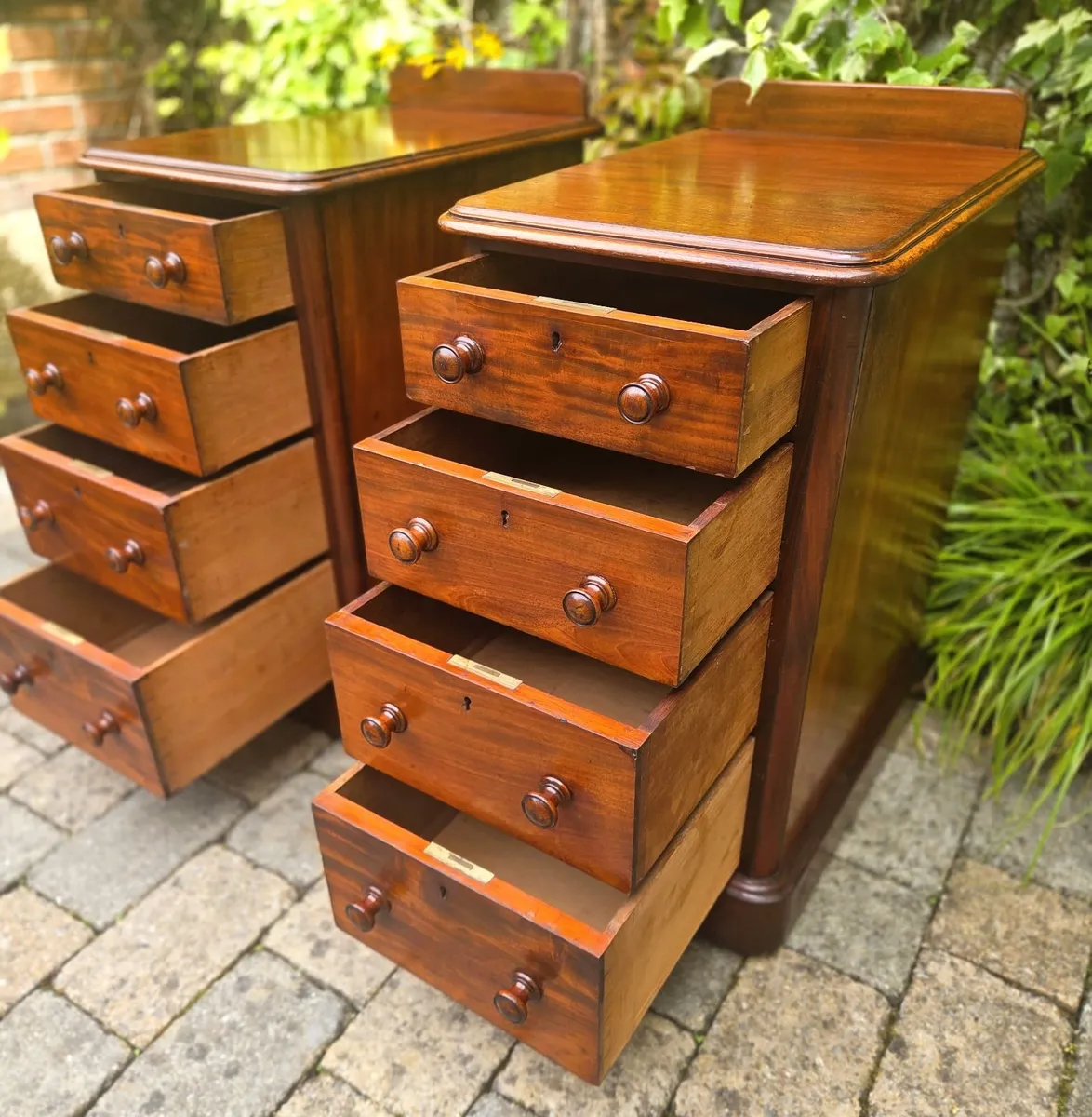 Pair of Victorian Lockers- Circa 1860 - Image 3
