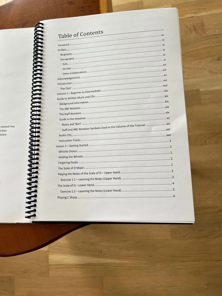 Mary Bergin Tin Whistle Tutorial book - Image 4
