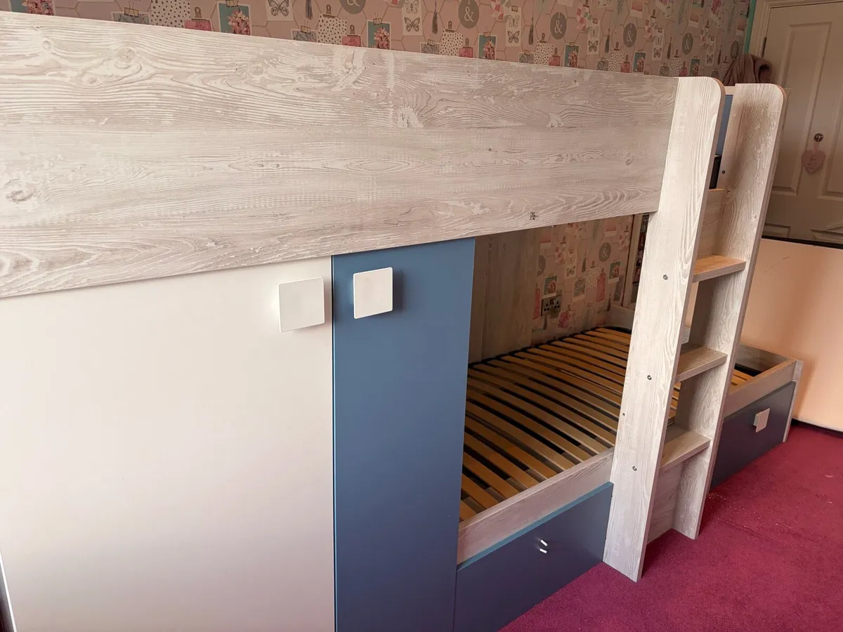 High End Bunk Beds with Wardrobe - Image 2