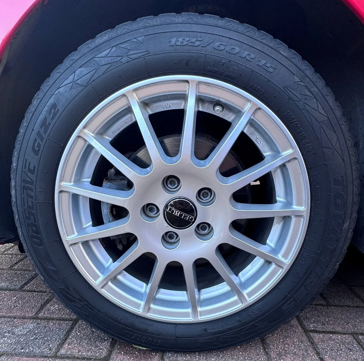 15” GELBUT Alloy Wheels + Toyo Winter Tyres | 5x10 - Image 2
