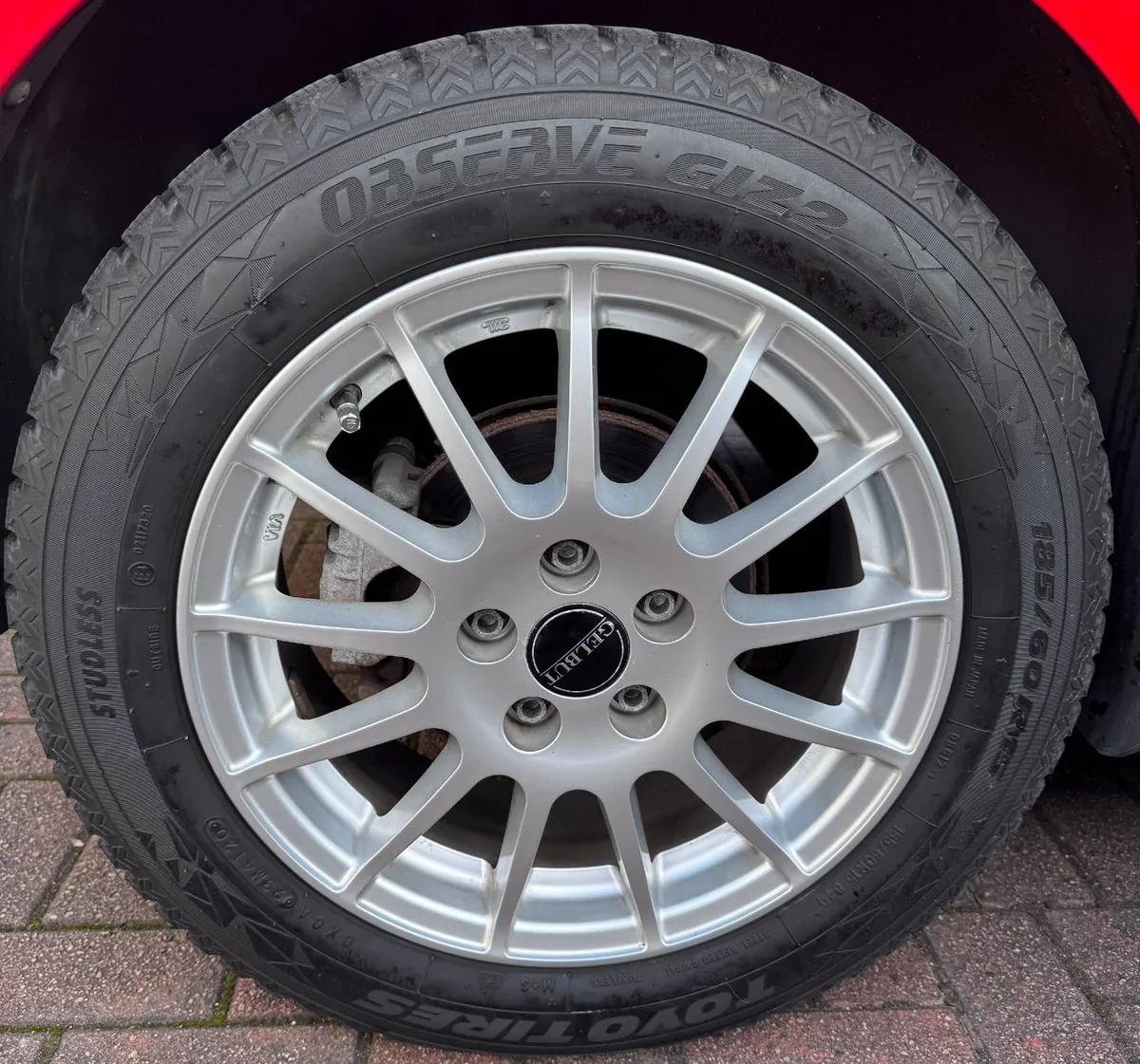 15” GELBUT Alloy Wheels + Toyo Winter Tyres | 5x10 - Image 3
