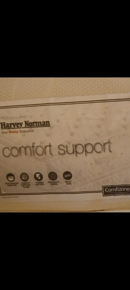 Single bed and harvey norman mattress - Image 3