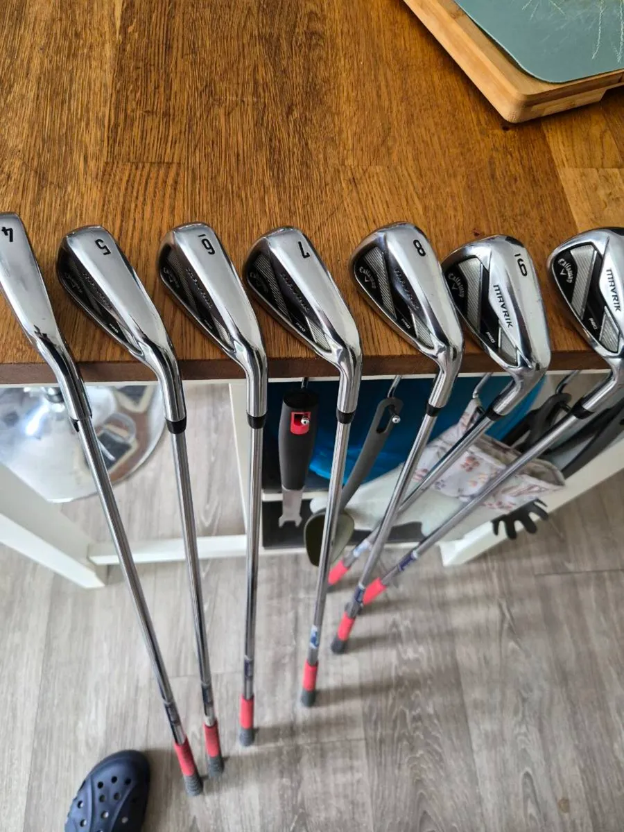 Callaway maverick pro irons - Image 1