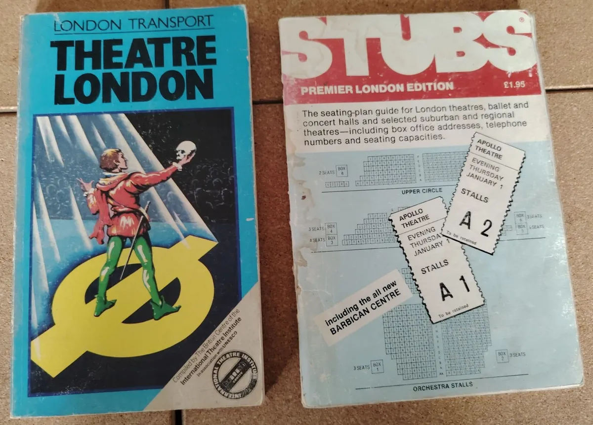 Vintage London Theatre Guide Set - Image 1