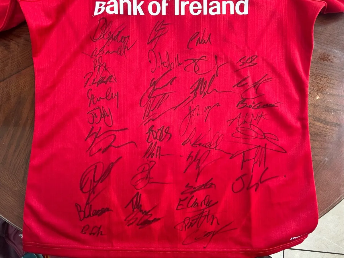 Signed Munster jersey - Image 2