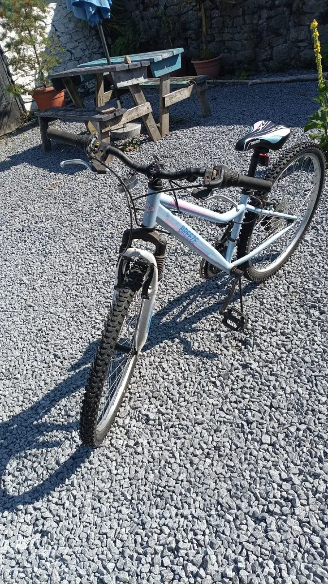 Girls 24" Mountain Bike Purple - Image 4