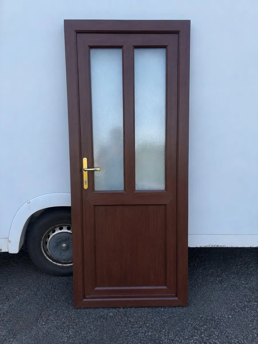 🌟 UPVC Brown Single Back Door 🌟 - Image 2