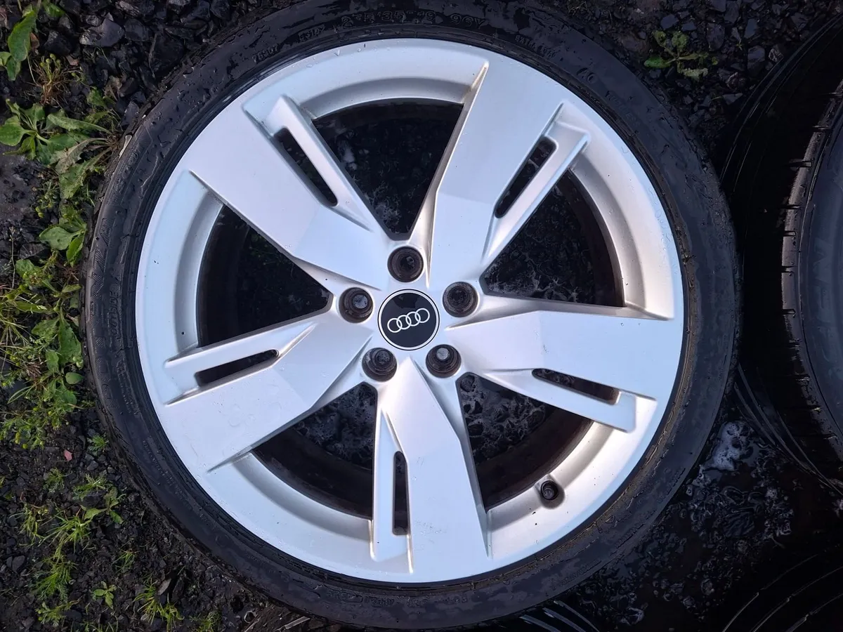 19" Genuine Audi S Line Alloys with tyres - Image 1