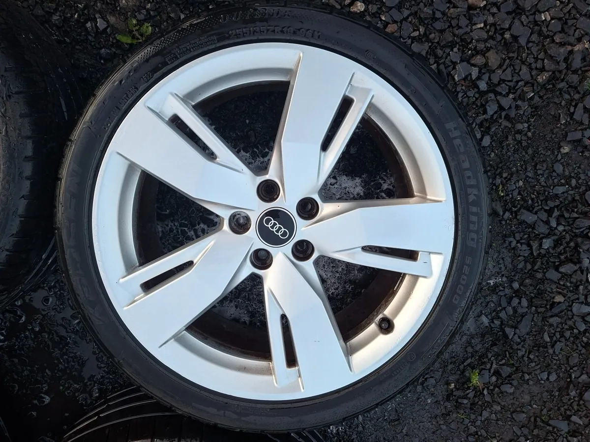 19" Genuine Audi S Line Alloys with tyres - Image 2