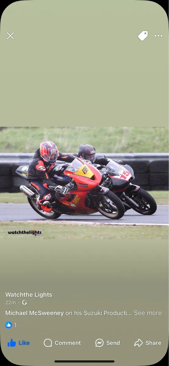 Suzuki sv650 production twin race bike - Image 2