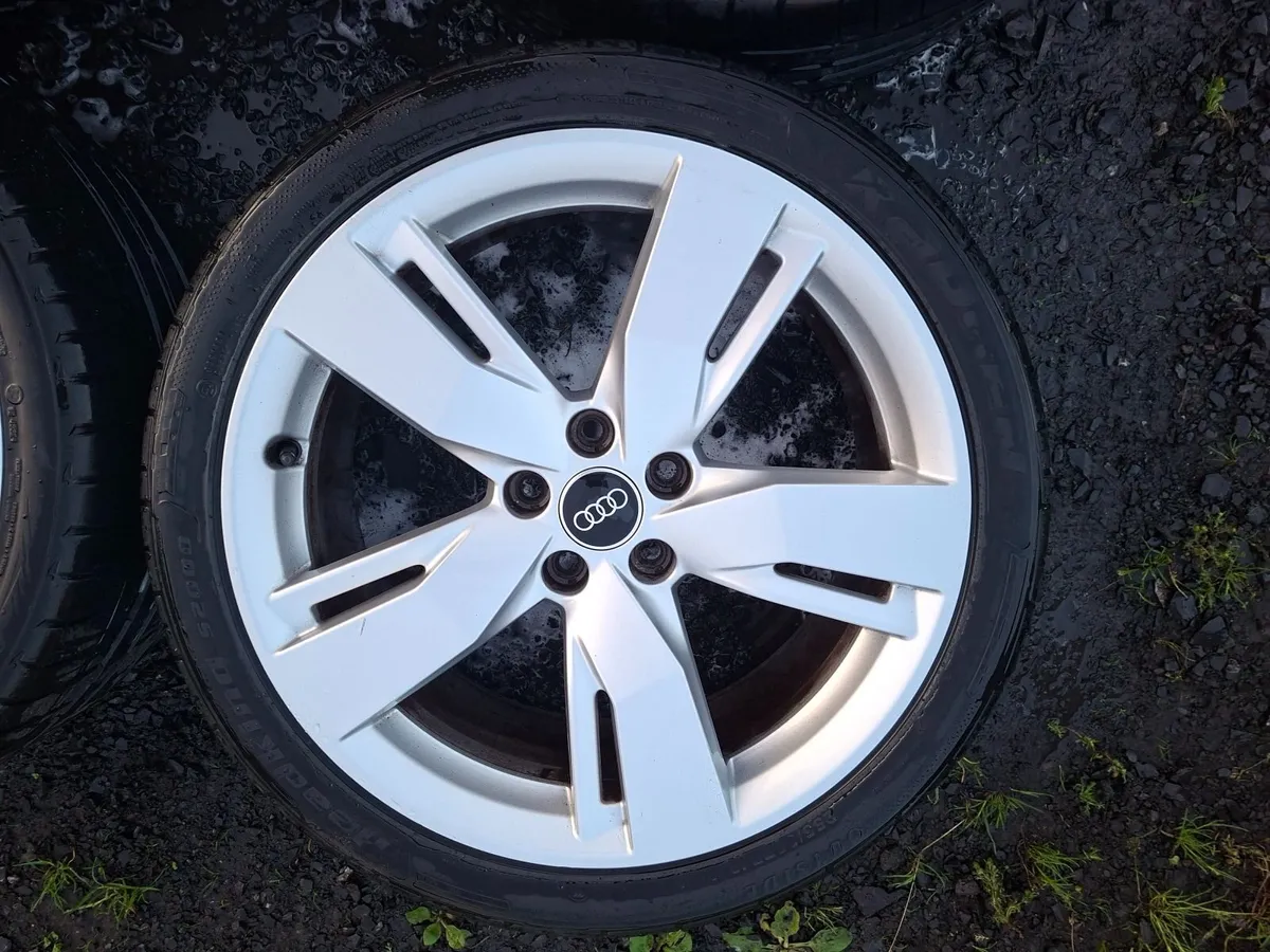 19" Genuine Audi S Line Alloys with tyres - Image 4