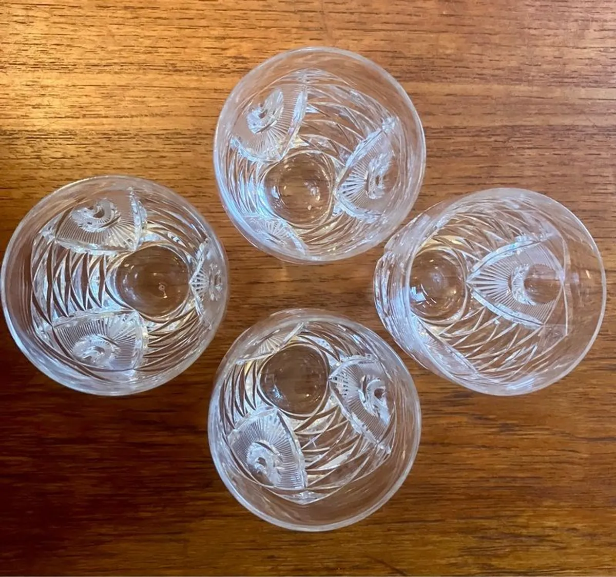Four Rare Waterford Crystal WAT31 Pattern Glasses - Image 3