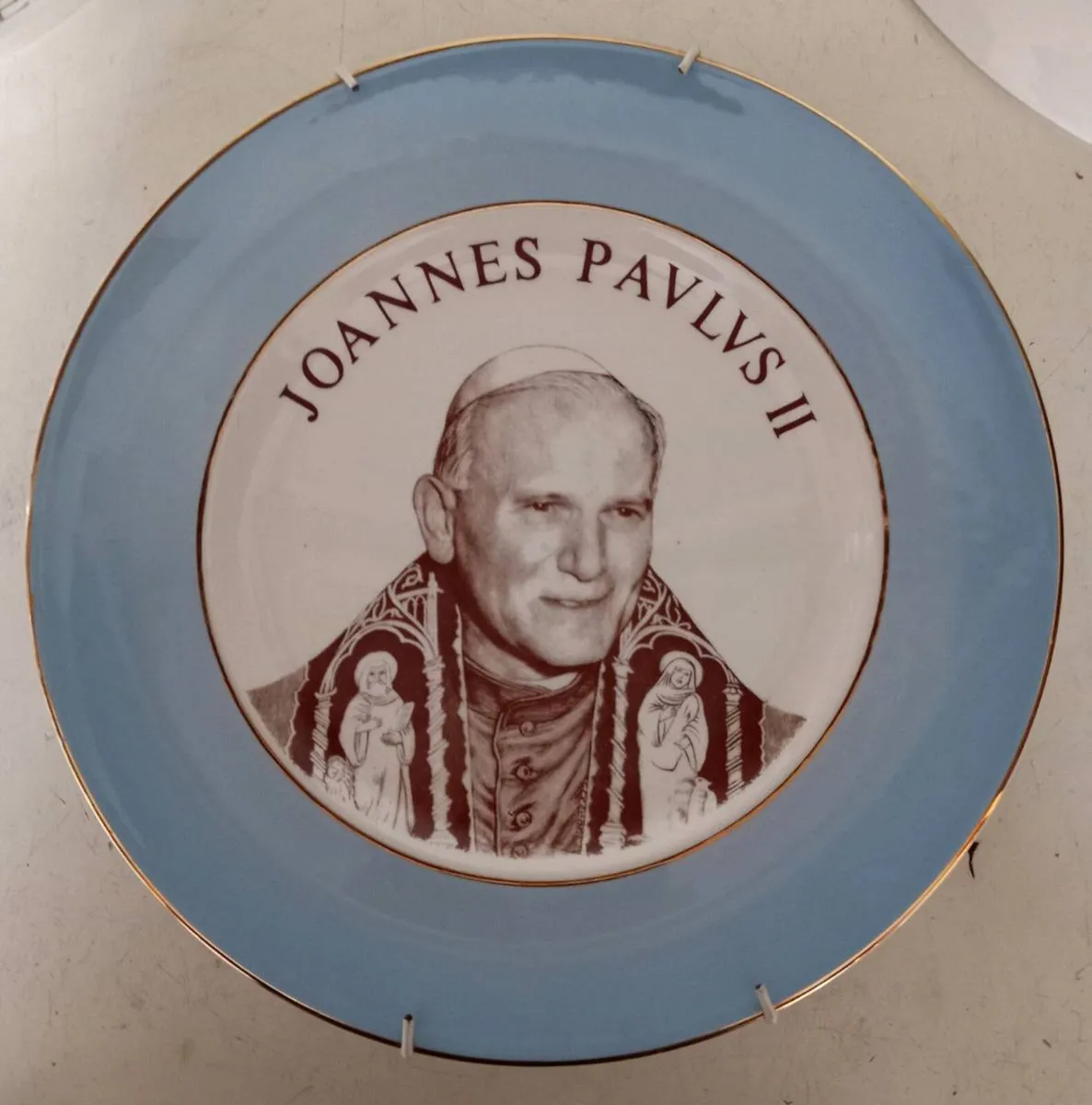 Three Pope John Paul Commemorative Plates - Image 4