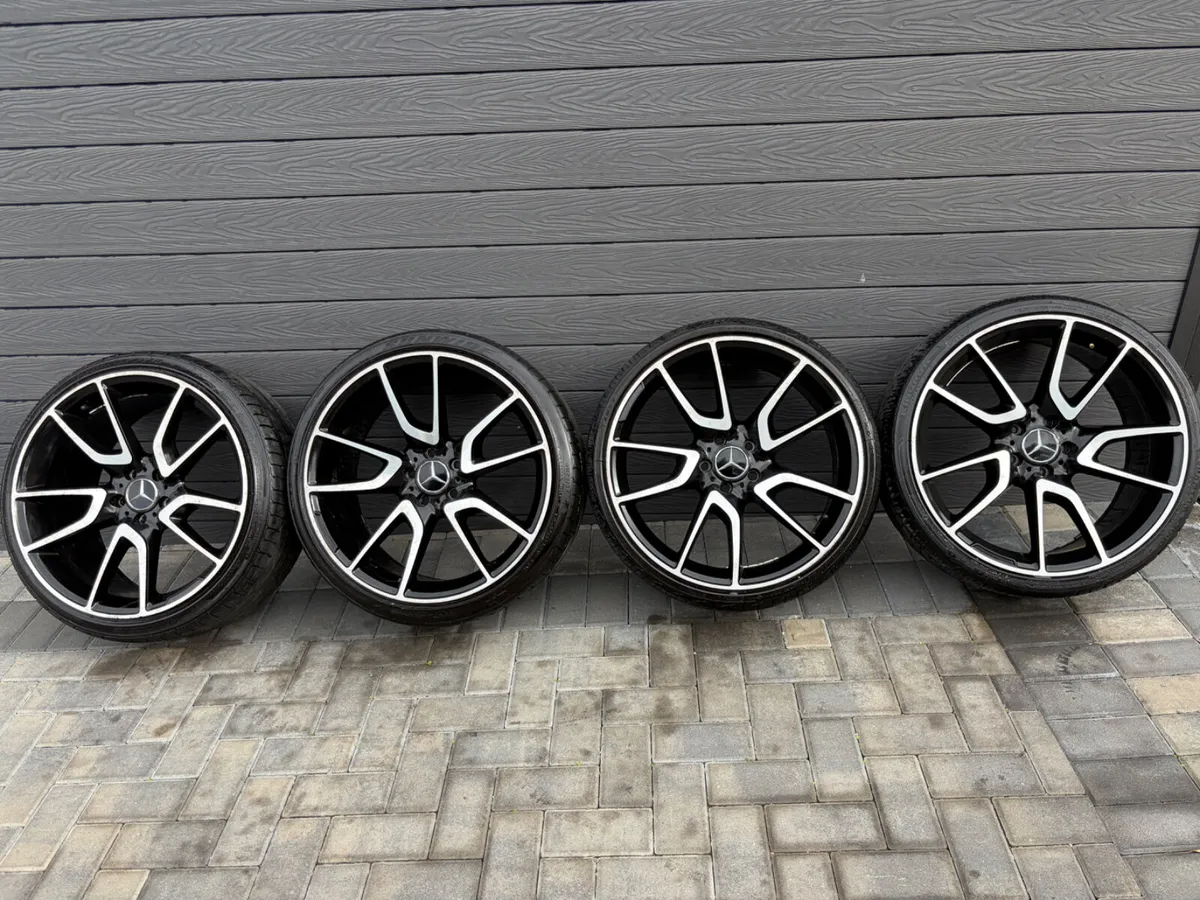 20” MERCEDES C,E CLASS AMG STYLING ALLOYS & TYRES - Image 2