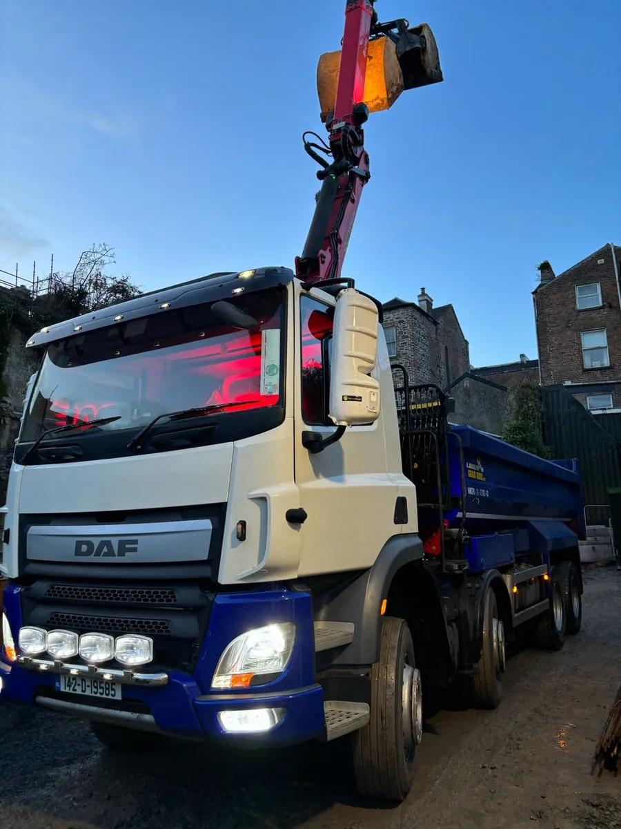 DAF CF85 8x4 Grab truck - Image 3