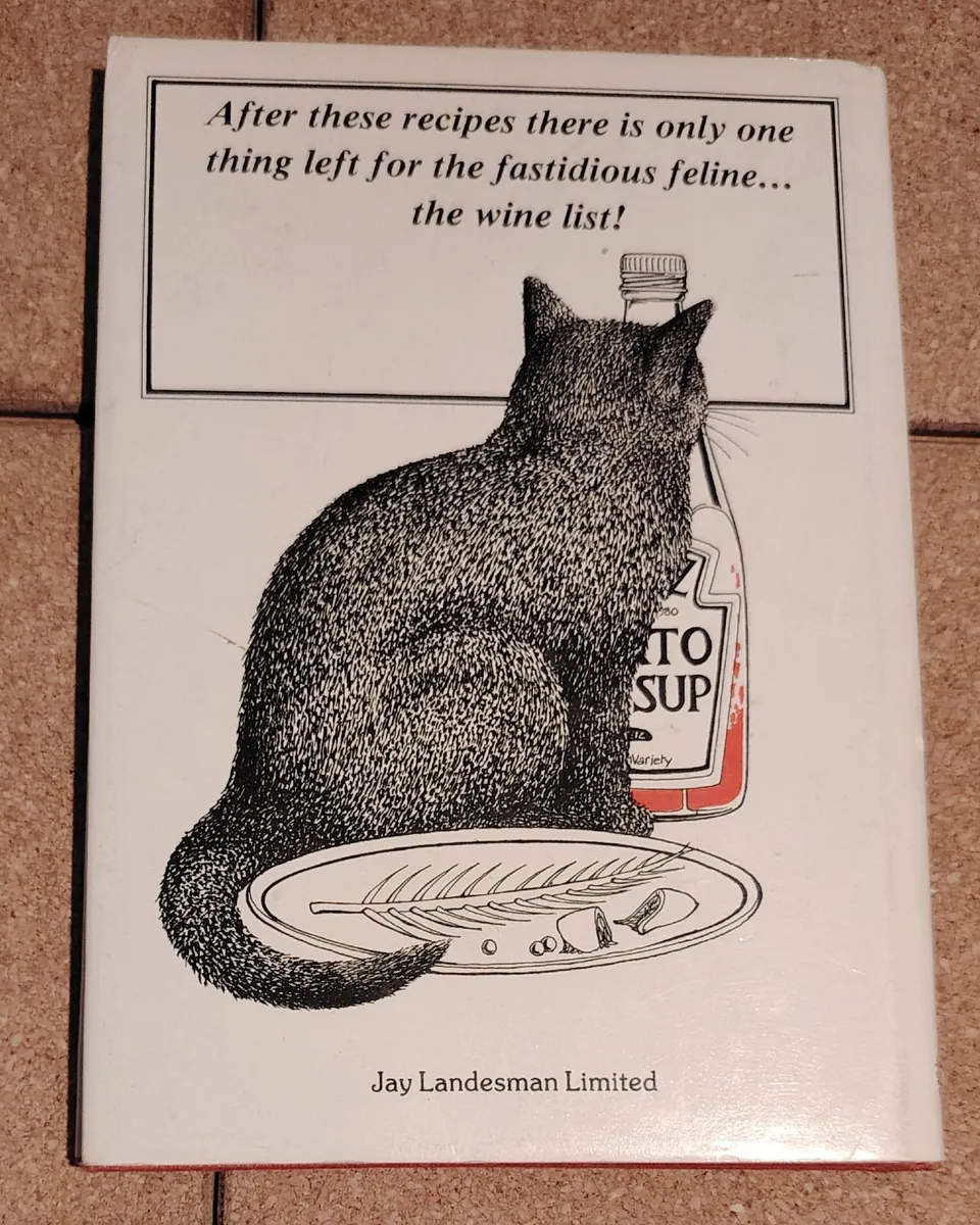 Cuisine for Cats  1980 First Edition Hardcover - Image 2
