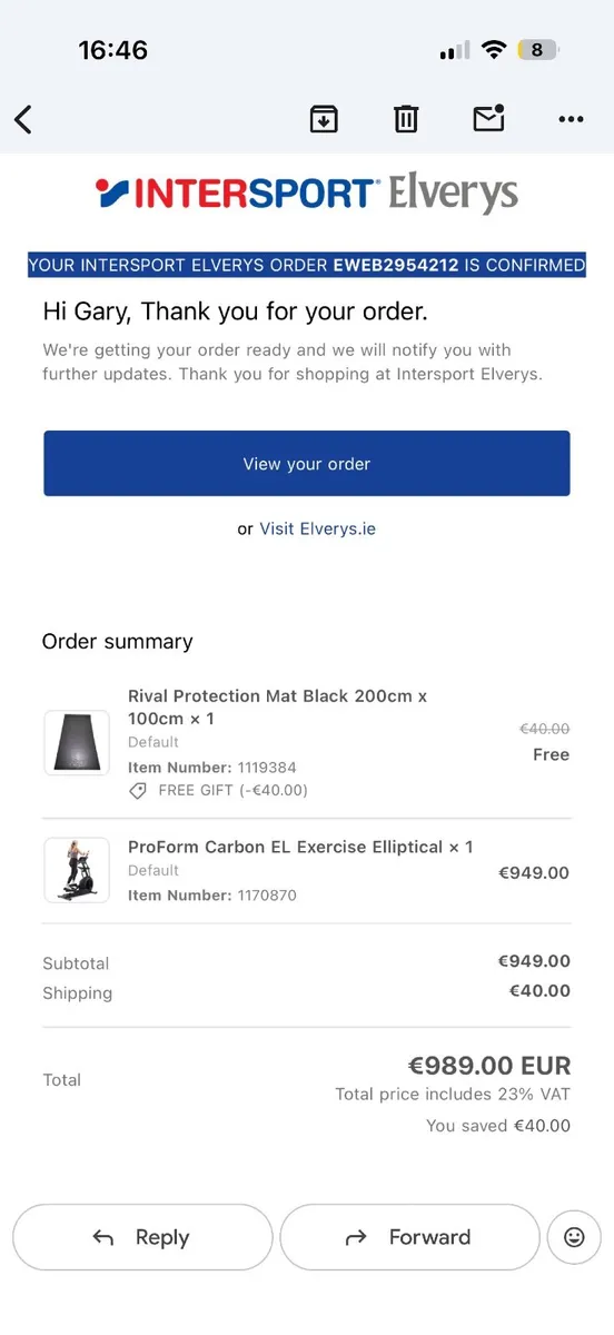 Proform cross trainer - Image 2
